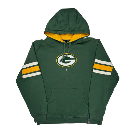 Green Bay Packers Nfl Football Hoodie - Large Green Cotton