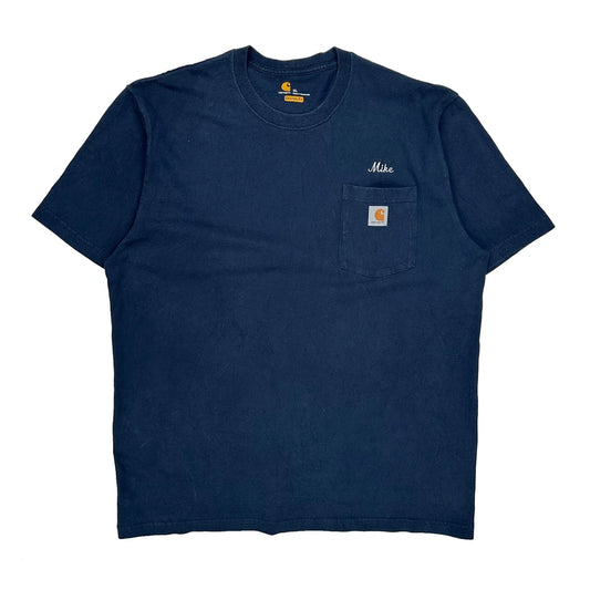 Mechanical Vibration & Balancing Services, Inc. Carhartt T-Shirt - XL Navy Cotton