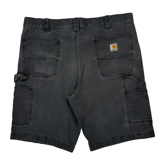 Carhartt Carpenter Shorts - 36W 10L Grey Cotton