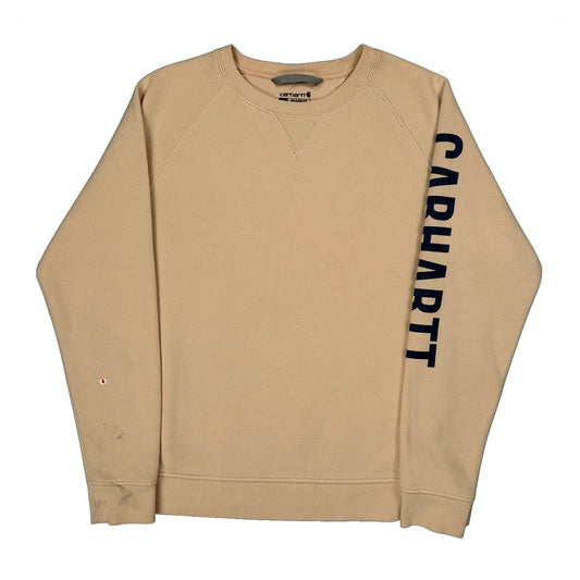 Carhartt Sweatshirt - XL Beige Cotton