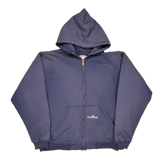 Carhartt Hoodie - Small Blue Polyester