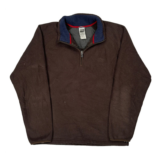 Vintage The North Face Fleece - Medium Brown Polyester