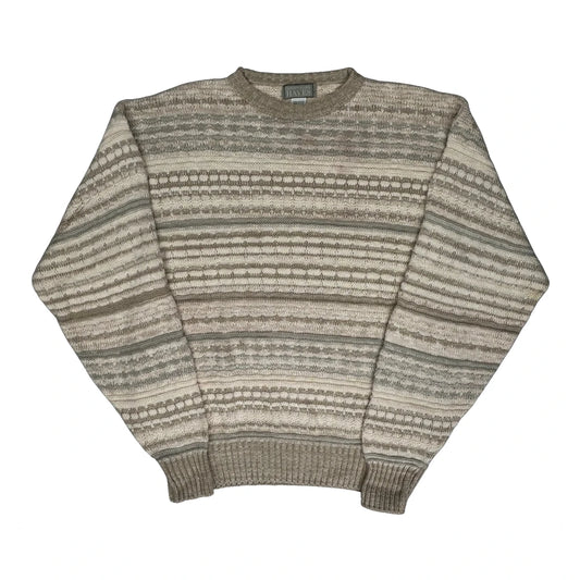 Christopher Hayes Jumper - Medium Beige Cotton
