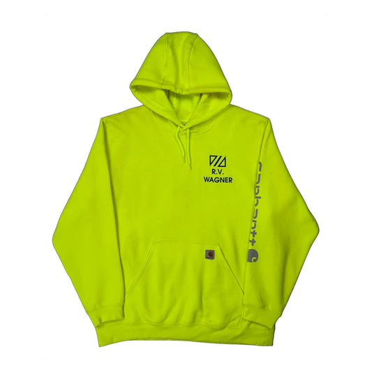 R.V. Wagner Carhartt Hoodie - 2XL Yellow Cotton