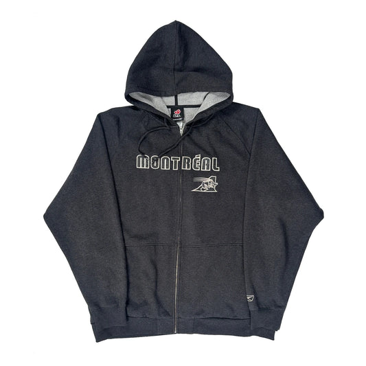 Montreal Alouettes Reebok Graphic Hoodie - XL Grey Polyester Blend