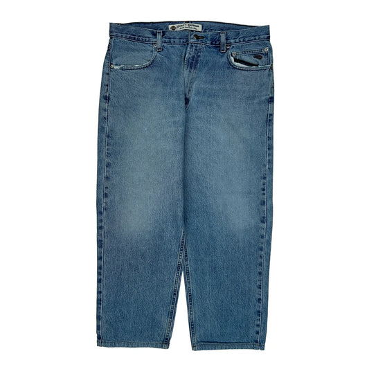 Harley Davidson Jeans - 35W 27L Blue Cotton