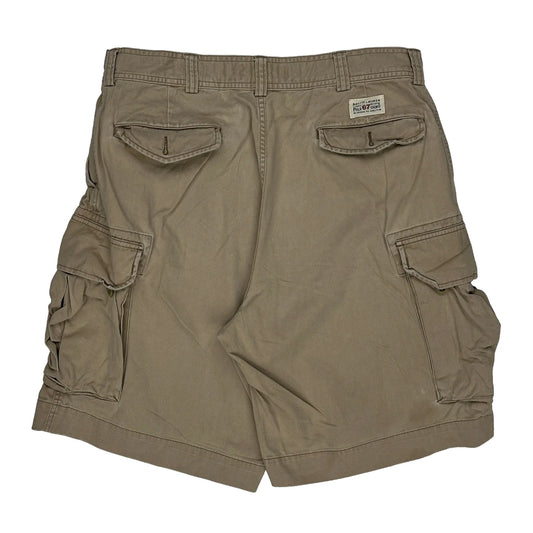 Polo By Ralph Lauren Cargo Shorts - 34W 9L Khaki Cotton
