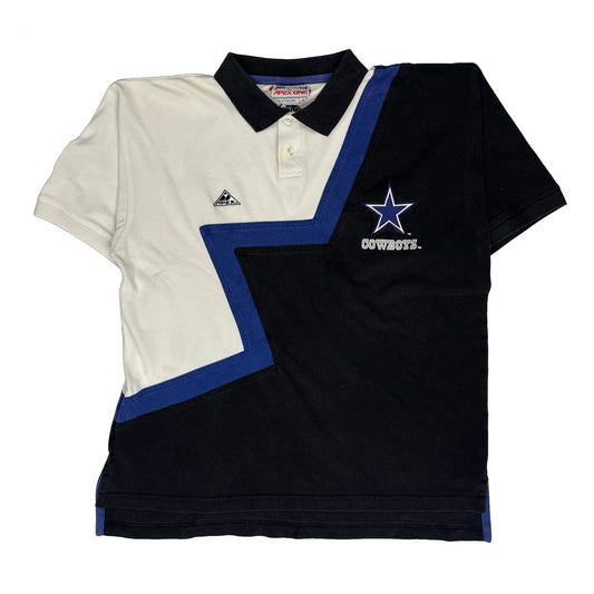 Dallas Cowboys Pro Line Nfl Polo Shirt - Large Black Cotton