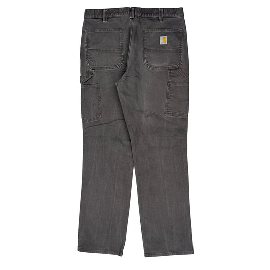 Carhartt Carpenter Trousers - 35W 34L Grey Cotton