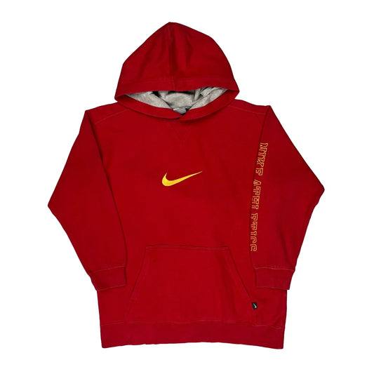 Nike Hoodie - XL Red Cotton