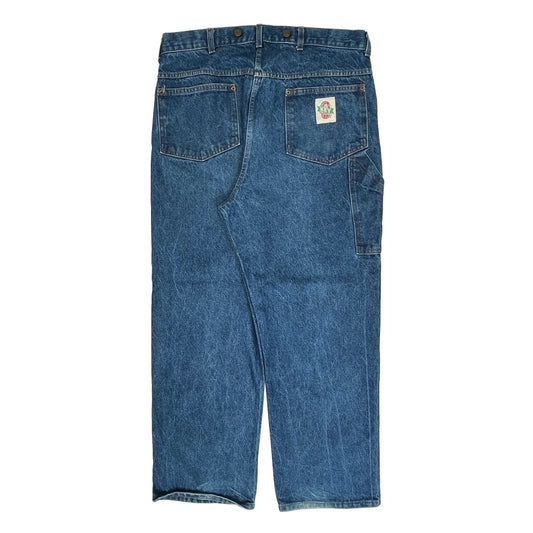Key Jeans - 36W 30L Acid Wash Denim