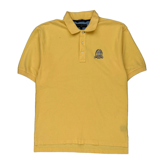 Golf Tommy Hilfiger Polo Shirt - Large Yellow Cotton
