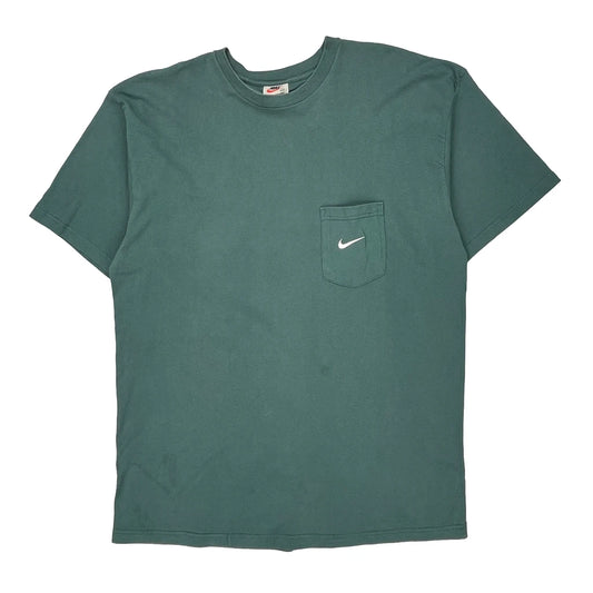 Made In USA Nike T-Shirt - 2XL Green Cotton