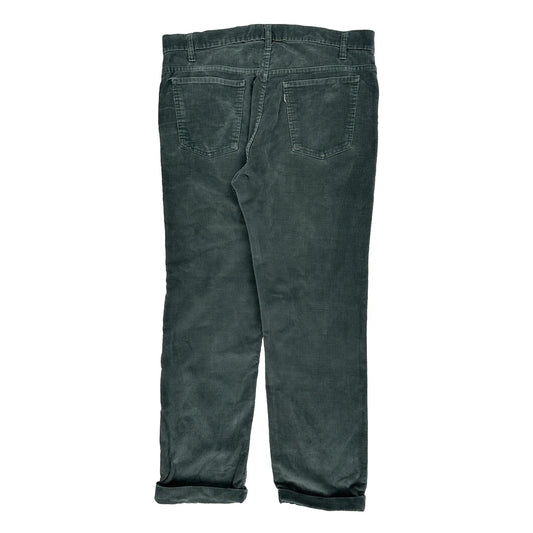 Unbranded Trousers - 36W 29L Grey Corduroy