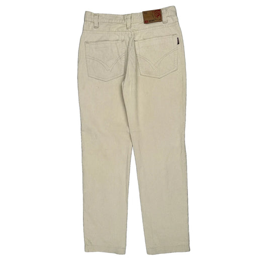 Diesel Jeans - 29W 29L Cream Corduroy