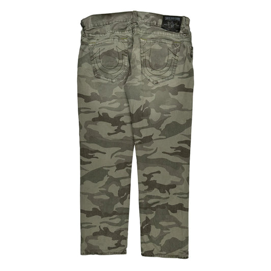 True Religion Camo Jeans - 38W 32L Camo Cotton