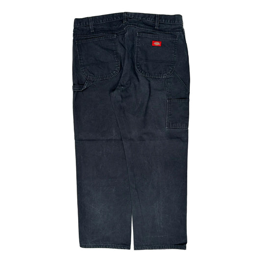 Vintage Dickies Cargo Trousers - 38W 31L Black Cotton