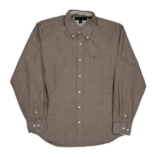 Tommy Hilfiger Shirt - Medium Brown Cotton