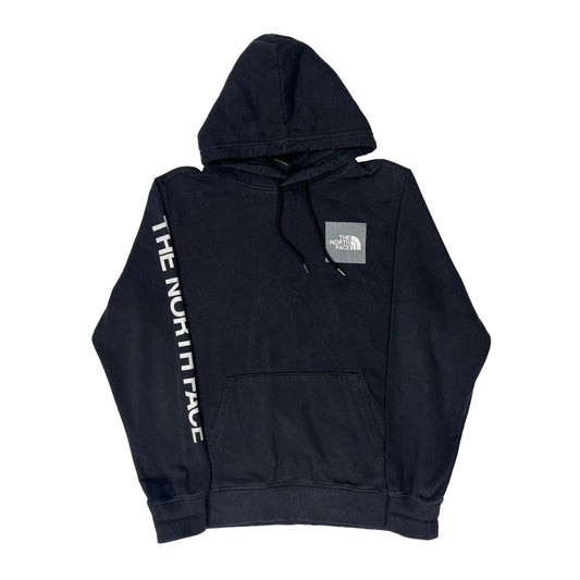 The North Face Hoodie - Large Black Cotton Blend