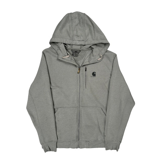 Carhartt Hoodie - Large Grey Cotton