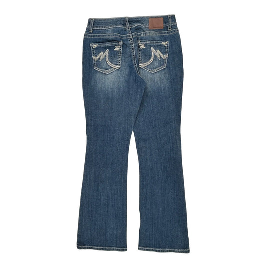 Maurices Boot Cut Jeans - 30W UK 8 Blue Cotton