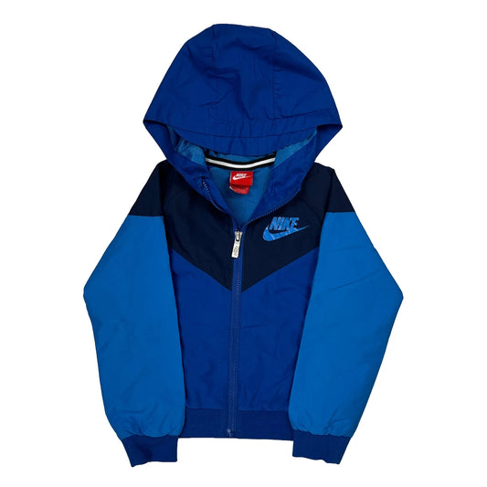 Age 5 Nike Windbreaker - Small Blue Polyester
