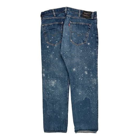 501 Levis Jeans - 40W 30L Blue Cotton