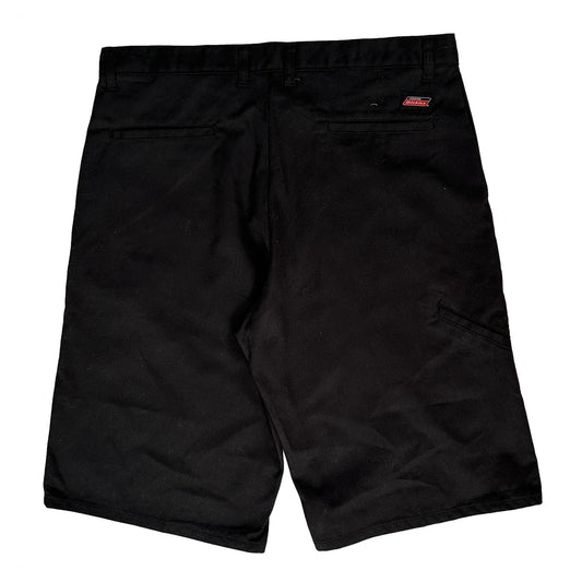 Dickies Shorts - 36W 12L Black Polyester Blend