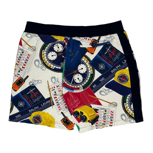 Polo By Ralph Lauren Graphic Sport Shorts - 2XL Multicoloured Cotton