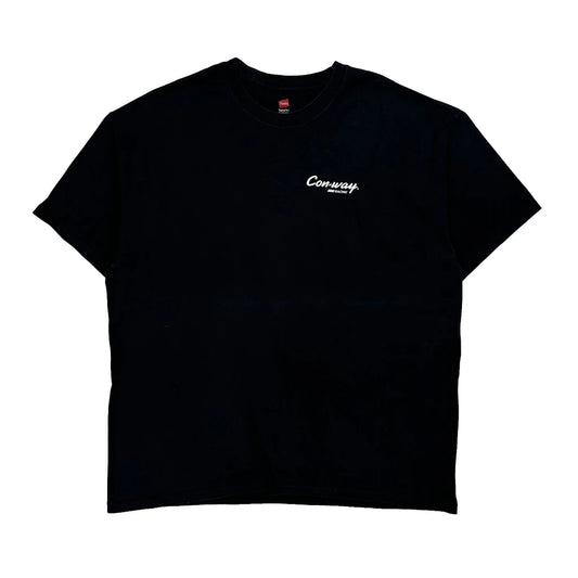 Con-Way Freight Hanes Nascar T-Shirt - XL Black Cotton