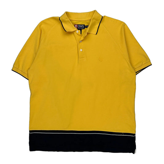 Vintage Chaps Ralph Lauren Polo Shirt - XL Black Cotton