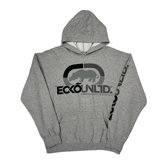 Ecko Unltd Hoodie - XL Grey Cotton