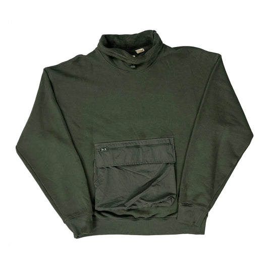 Levis Sweatshirt - Small Green Cotton