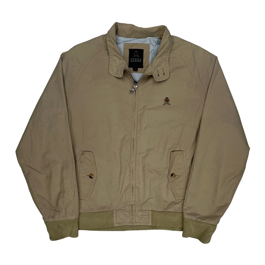 Vintage Tommy Hilfiger Harrington Jacket - Medium Beige Cotton Blend