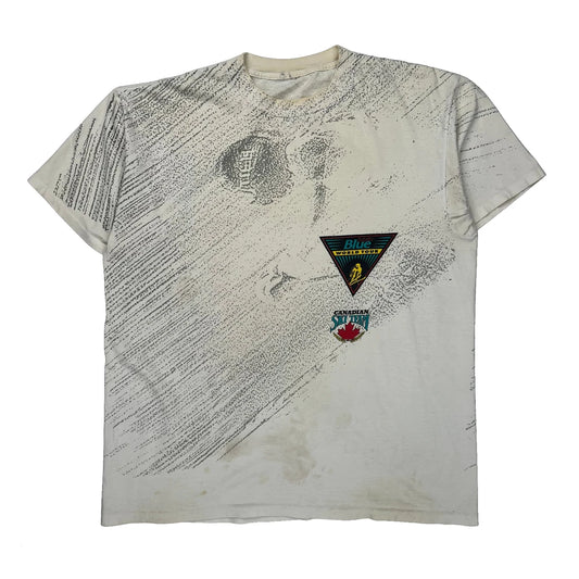 Canadian Ski World Tour Unbranded T-Shirt - XL Multicoloured Cotton