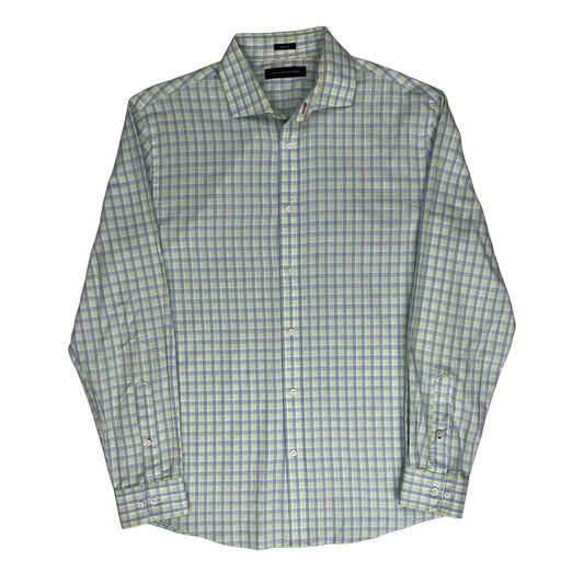 Tommy Hilfiger Slim Fit Shirt - Medium Blue Cotton