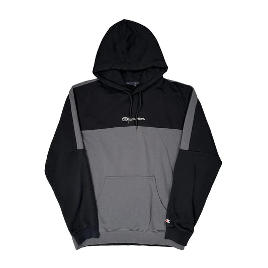 Champion Hoodie - Medium Black Cotton