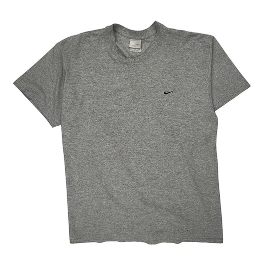 Vintage Nike T-Shirt - XL Grey Cotton