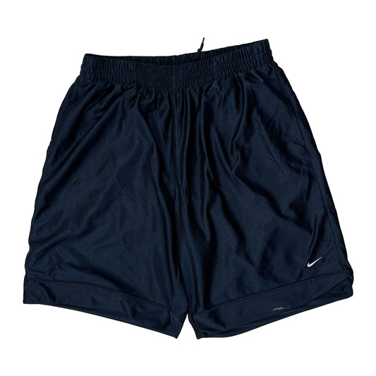Vintage Nike Baggy Sport Shorts - 2XL Navy Polyester