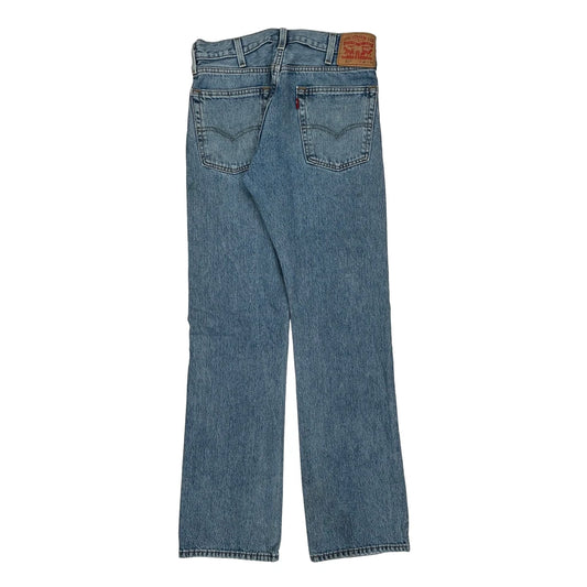 517 Levis Boot Cut Jeans - 30W 30L Blue Denim