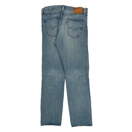 501 Levis Jeans - 34W 33L Light Wash Cotton