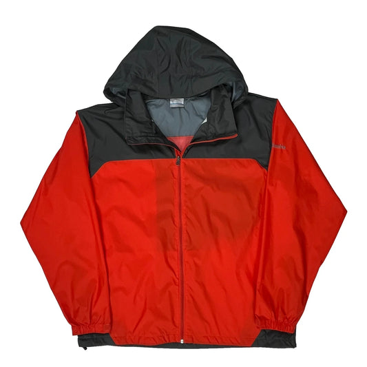 Columbia Waterproof Jacket - XL Red Nylon