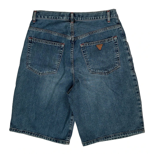 Vintage Guess Denim Shorts - 28W 10L Blue Cotton