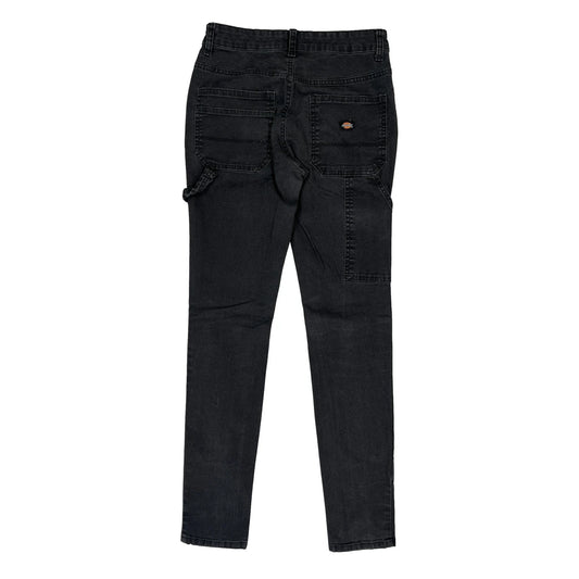 Dickies Carpenter Trousers - 26W UK 6 Black Cotton