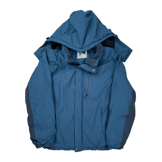 Camel Ski Jacket - Large Blue Polyester