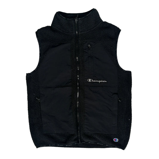 Champion Gilet - Small Black Polyester