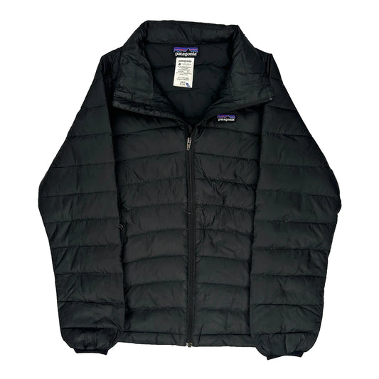 Age 10 Patagonia Puffer - Medium Black Polyester