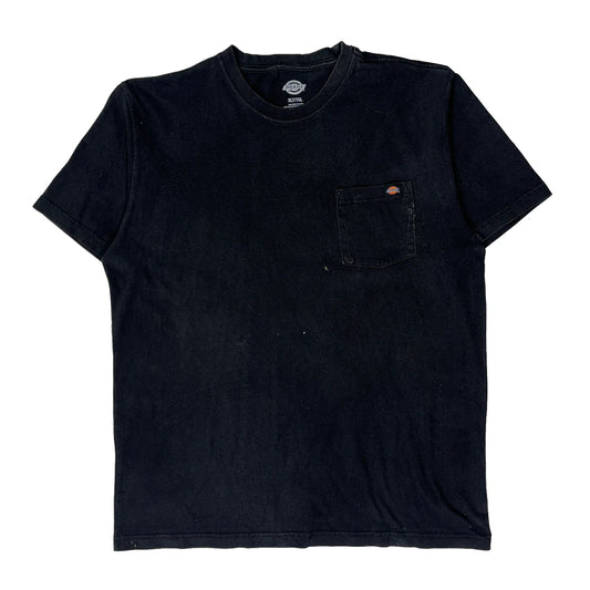 Dickies Tall T-Shirt - XL Black Cotton