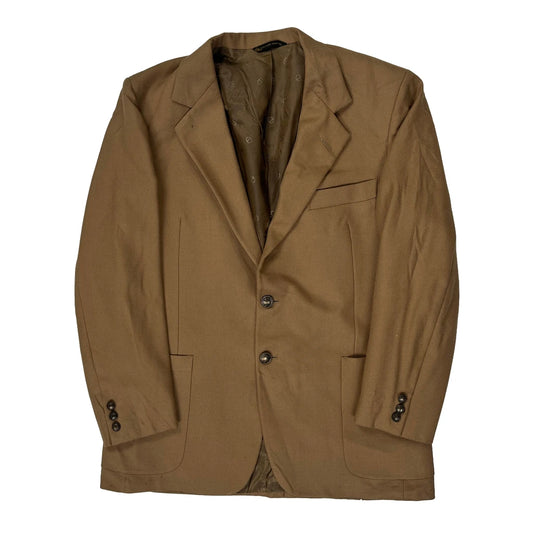 Christian Dior Blazer - Medium Brown Virgin Wool