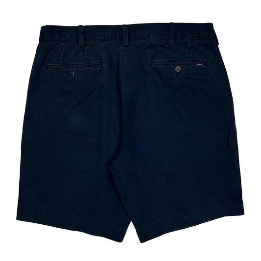 Polo By Ralph Lauren Chino Shorts - 34W 10L Navy Cotton